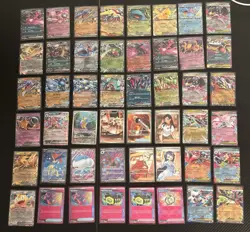 POKEMON TCG 48 Card Bulk Lot: IR, Full Arts, Trainers, AceSpec, EX Cards - Image 2