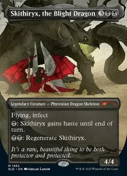 MTG Skithiryx, the Blight Dragon, NM-Mint, English Secret Lair Drop Series - Image 1