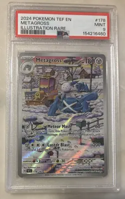 Pokemon Metagross IR 178/162 from Temporal Forces in a PSA 9 !! - Image 1