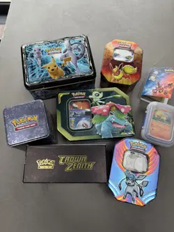 Pokemon Huge Bulk Bundle 100s of Cards Tins Joblot - Image 1