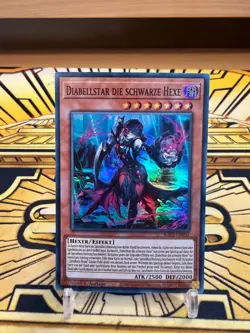 Yugioh Diabellstar die schwarze Hexe Super Rare RA03-DE032 - Image 1