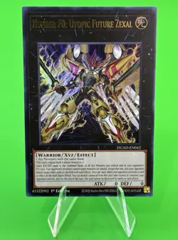 Yu-Gi-Oh Duelists Advance's Number F0: Utopic Future Zexal Ultra Rare DUAD-EN042 - Image 1