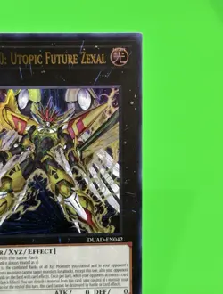 Yu-Gi-Oh Duelists Advance's Number F0: Utopic Future Zexal Ultra Rare DUAD-EN042 - Image 5