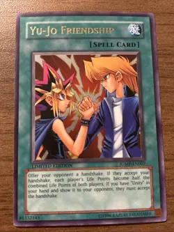 Yugioh - Yu-Jo Friendship - JUMP - Limited Edition JUMP-EN007 NM - Image 1
