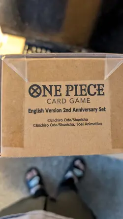 One Piece Card Game English Version 2nd Anniversary Set FACTORY SEALED BOX! - Image 1
