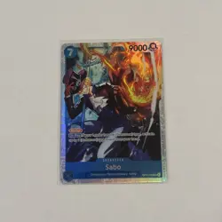One Piece CCG Sabo SR Card OP15-046 - Image 1