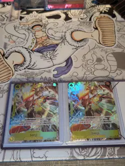 2x Sanji EB04-052 R Parallel Rare Alt Art One Piece TCG Adventure On Kami’s NM - Image 2