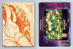 Top Right - Disney Lorcana Wilds Unknown 2026 Puzzle Card - Emerald Back - Image 1