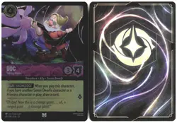 Disney Lorcana TCG Doc Taking Notes 40/204 Foil Wilds Unknown - Image 3