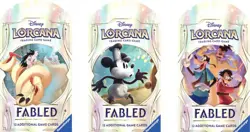 Factory Sealed Disney Lorcana Fabled Set 9 TCG Sleeved Booster Case (48 Packs) - Image 2