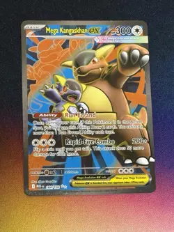 Mega Kangaskhan EX 164/132 Mega evolution Pokemon Card - Image 1