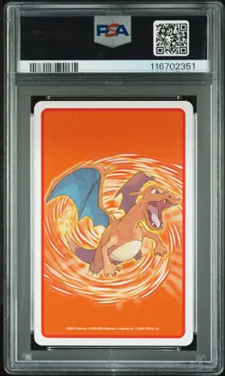 2004 POKEMON FIRERED VERSION PLAYING CARDS KING OF SPADES BLASTOISE PSA 10 - Image 2