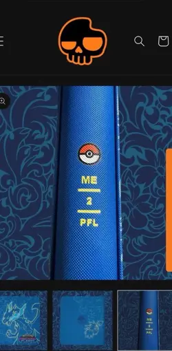 Phantasmal Flames Pokemon Card Binder - Unlucky Collector Binder 12 Pocket 480 - Image 3