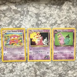 Pokemon TCG Neo Destiny, Gym Challenge, Team Rocket 3 Card Lot - Slowbro - Nint… - Image 1