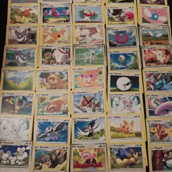 50 Random White Pokemon Cards TCG Regular Normal Mixed Lot No Holos No Doubles - Image 2