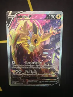 Jolteon V SWSH183 SWSH: Sword & Shield Promo Cards Holo - Image 1