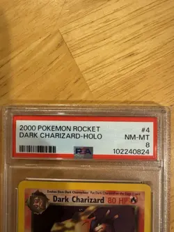Pokemon TCG Dark Charizard Holo Rare Card 4/82 Unlimited Edition - Image 3