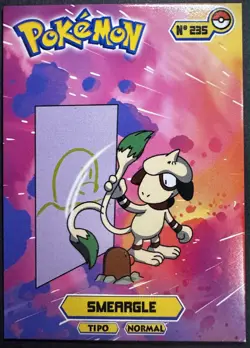 SMEARGLE - POKEMON JOHTO CARDS TOP POKEDEX CCG FOIL - Image 1