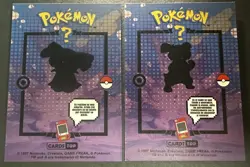 SNUBBULL X GRANBULL - POKEMON JOHTO CARDS TOP POKEDEX CCG FOIL - Image 2