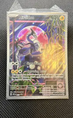 Miraidon 013 Sv: Scarlet & Violet Promo Cards Holo Sealed - Image 1