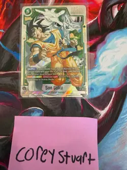 Dragon Ball Z TCG Collection Lot 6 Cards, 2 SR, 2 L, 2 EM, (All Near Mint) - Image 5
