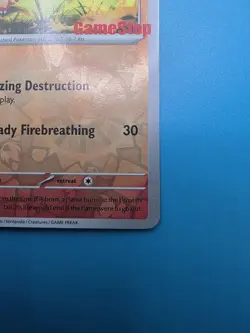 Pokemon TCG Charmander GameStop Exclusive Reverse Holo Promo Card 004/165 - Image 4