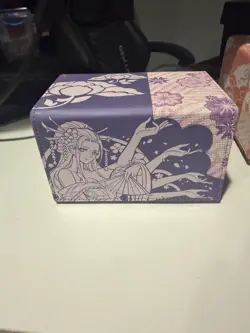Nico robin mana moon Deck Box Purple Pink for Collectible Card Games - Image 1