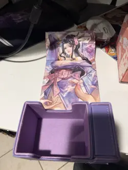 Nico robin mana moon Deck Box Purple Pink for Collectible Card Games - Image 2