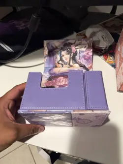 Nico robin mana moon Deck Box Purple Pink for Collectible Card Games - Image 3