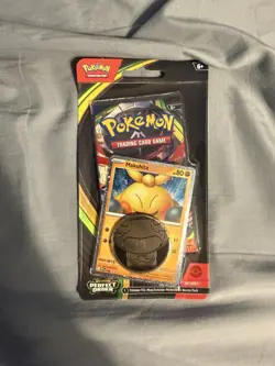 3x Pokemon Perfect Order Blister Pack + Makuhita Promo Card & Coin - Image 4