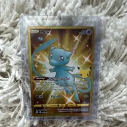 Pokemon Celebrations Mew 025/025 Full Art Holo Rare Mysterious Tail Card - Image 1