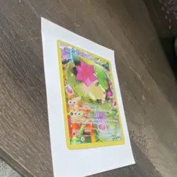 Pokemon Shaymin Promo Full Art Holo Card XY XY115 Basic 70 HP Magical Leaf - Image 2