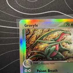 Pokemon TCG Grovyle Reverse Holo Card #31/109 Vintage 2003 NM - Image 2