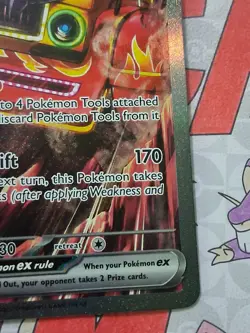 Revavroom EX 224/197 Pokemon TCG Obsidian Flames Sir Holo Card NM/M Condition - Image 4