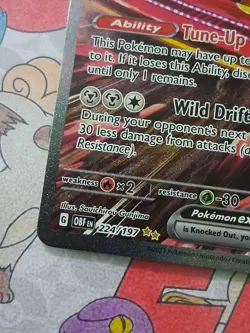 Revavroom EX 224/197 Pokemon TCG Obsidian Flames Sir Holo Card NM/M Condition - Image 5