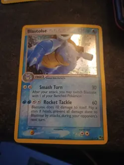 Pokemon Blastoise Pop Series 3 Rare Holo 120 Hp Card 1/17 Promo Nintendo - Image 1