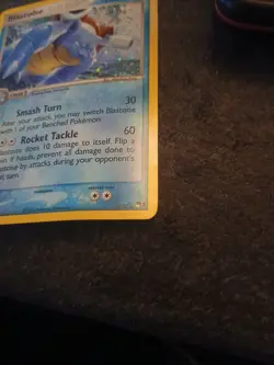 Pokemon Blastoise Pop Series 3 Rare Holo 120 Hp Card 1/17 Promo Nintendo - Image 3