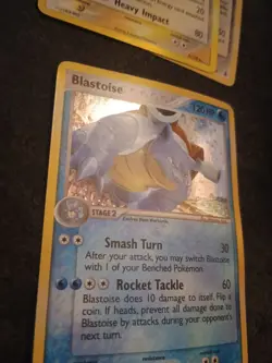 Pokemon Blastoise Pop Series 3 Rare Holo 120 Hp Card 1/17 Promo Nintendo - Image 4