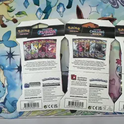 Pokemon: Fusion Strike and Chilling Reign Sleeved Boosters x2 of each - Image 5
