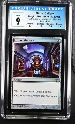 MIRROR GALLERY Betrayers of Kamigawa Foil Rare CGC 9 MTG [Nostalgium] - Image 1