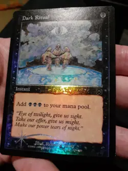 Dark Ritual Foil Mercadian Masques MTG - Image 2