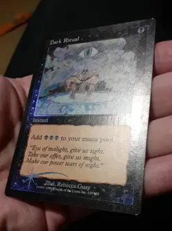 Dark Ritual Foil Mercadian Masques MTG - Image 5