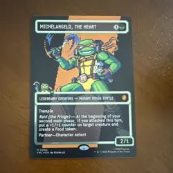 Magic: The Gathering Michelangelo, the Heart TMNT 0092 Surge Foil - Image 1