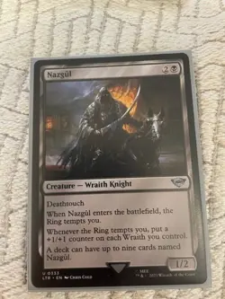 MTG Nazgul 0333 (LTR 0333) Near Mint/Pack Fresh - Image 1