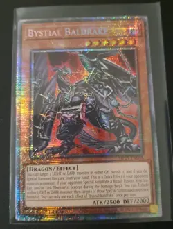 Bystial Baldrake NM Starlight Rare MP25 Yugioh - Image 1