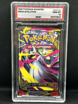 VCG Grade 10 Mint Pokemon Mega Evolution Booster Pack Mega Gardevoir- NO PSA/BGS - Image 1