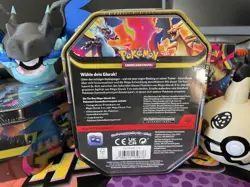 Pokemon Mega Glurak X EX Mega Entwicklung Tin Box Set Factory Sealed DE - Image 2