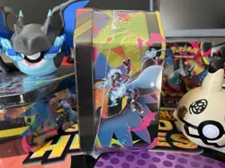 Pokemon Mega Glurak X EX Mega Entwicklung Tin Box Set Factory Sealed DE - Image 4