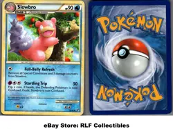 2010 Pokemon, HGSS Undaunted, #38/90 Slowbro, Uncommon - Image 1