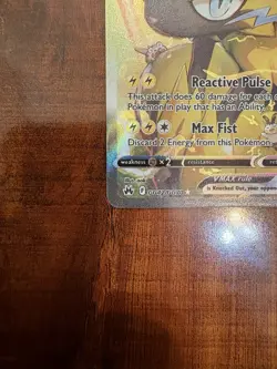 Pokemon Zeraora Vmax GG42/GG70 Full Art Holo Rare Crown Zenith NM/M PACK FRESH! - Image 4